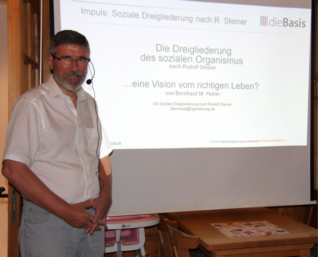 Bernhard M. Huber Vortrag